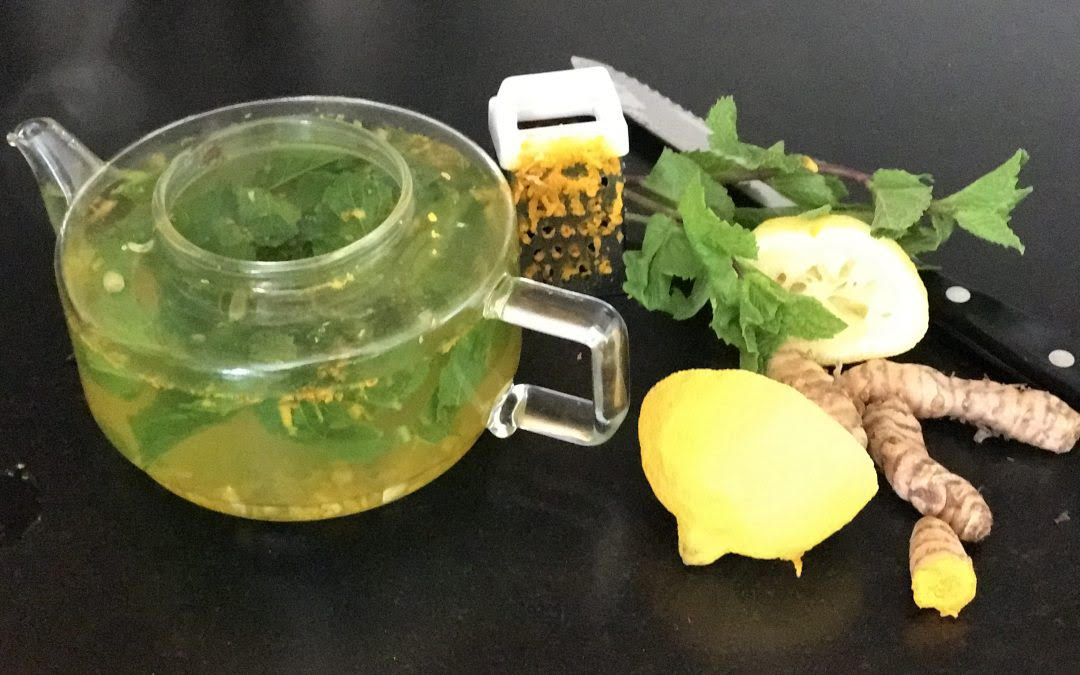 Freshly Brewed Anti-Inflammatory Tea